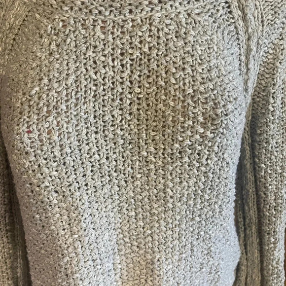 Free People Gray XS Loose Knit Sweater - Picture 4 of 9